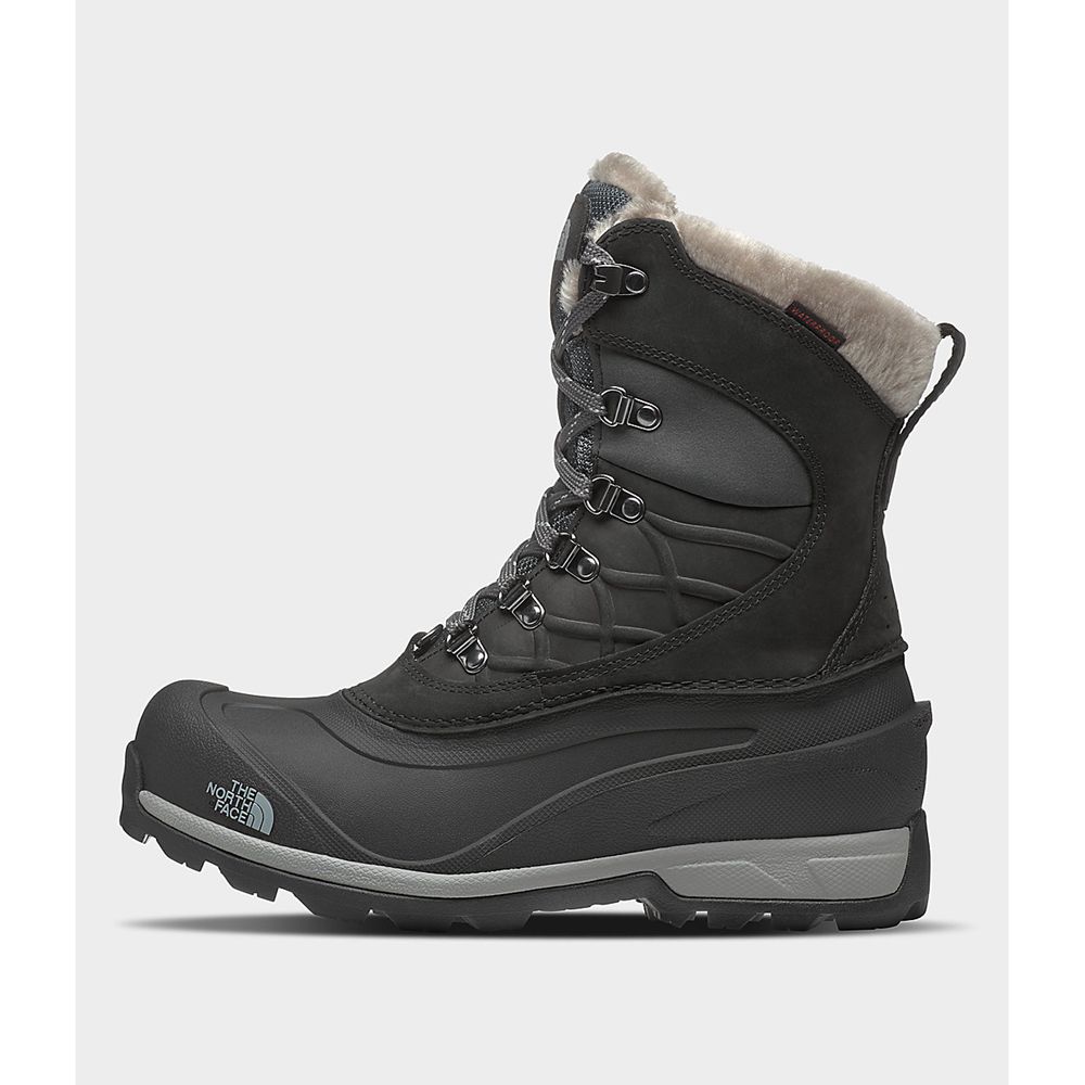 The North Face Boots Womens Australia - The North Face Chilkat 400 Black / Grey Extreme (YUT-860745)